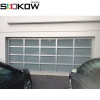 sectional aluminum glass garage door aluminum glass panel door