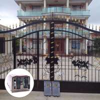 Residential new design different iron man gate cast iron gate designs