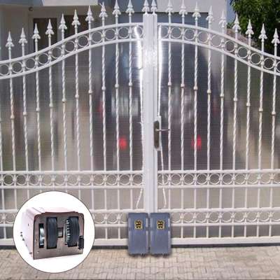 european residential pictures of iron railings and gate backyard siron gates