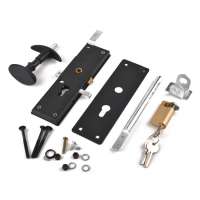 2020 new high quality zinc plated steel metal key garage door lock